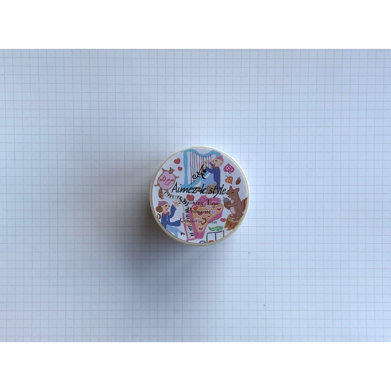 Masking Tape Washi – Concert in Forest