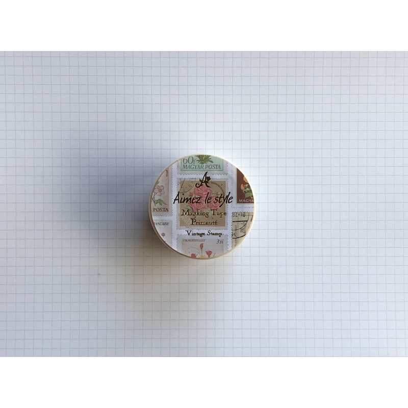 Masking Tape Washi – Vintage Stamp