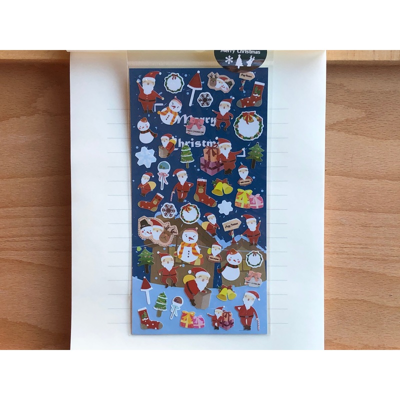 Merry Christmas – Santa Village Stickers
