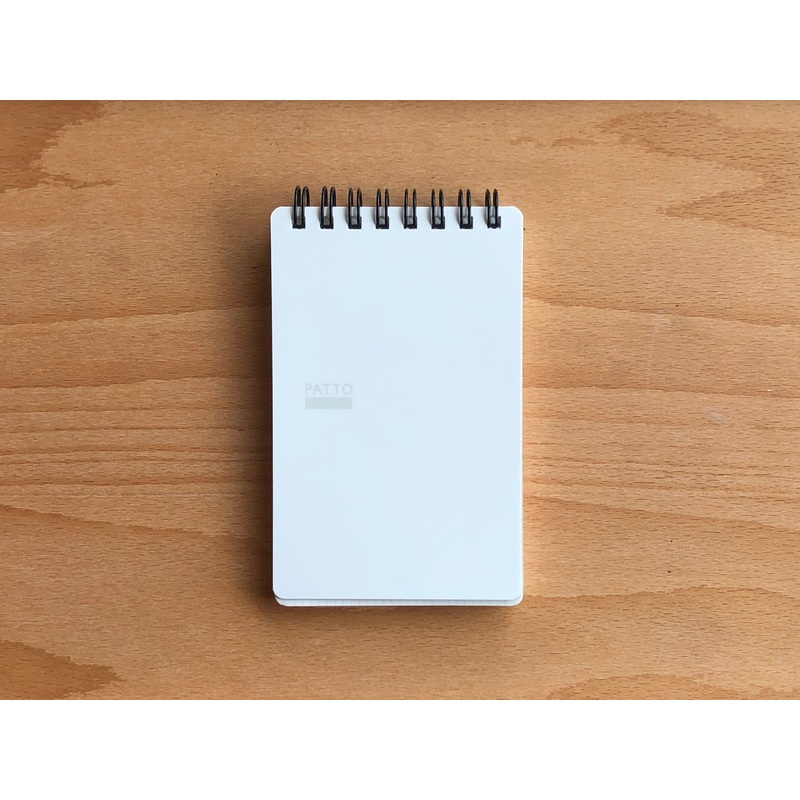 Midori PATTO Quick Open Memo Pad – White