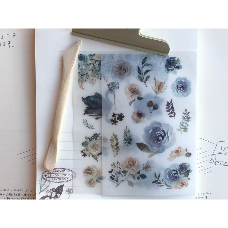 MU Print-On Stickers – Dusty Roses – #32