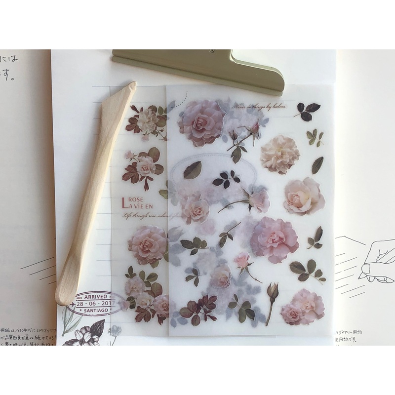MU Print-On Stickers – La Vie en Rose – #34