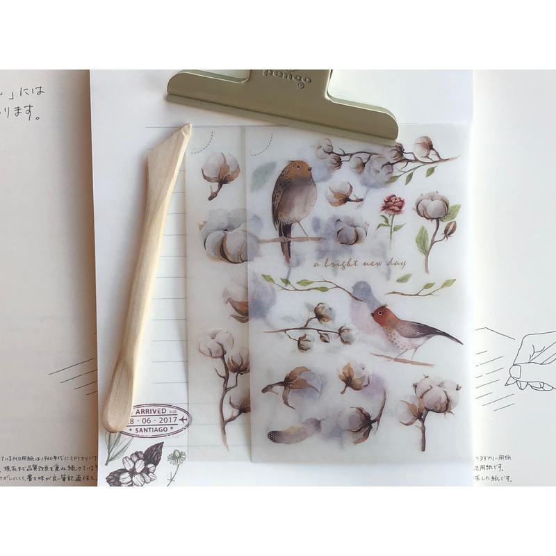 MU Print-On Stickers – Swallows Bright New Day – #36
