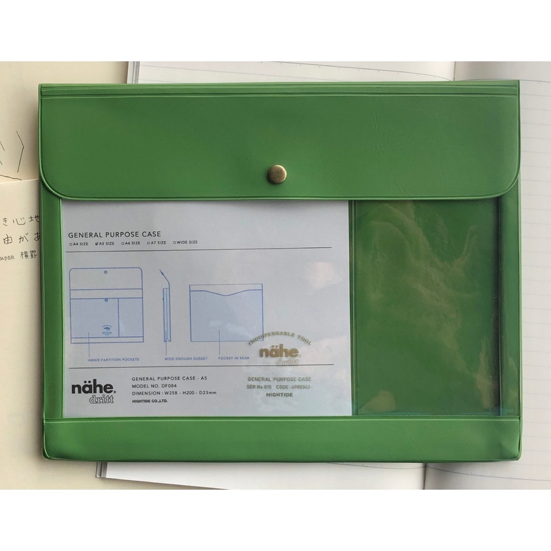 Nhe General Purpose Case – A5 – Green