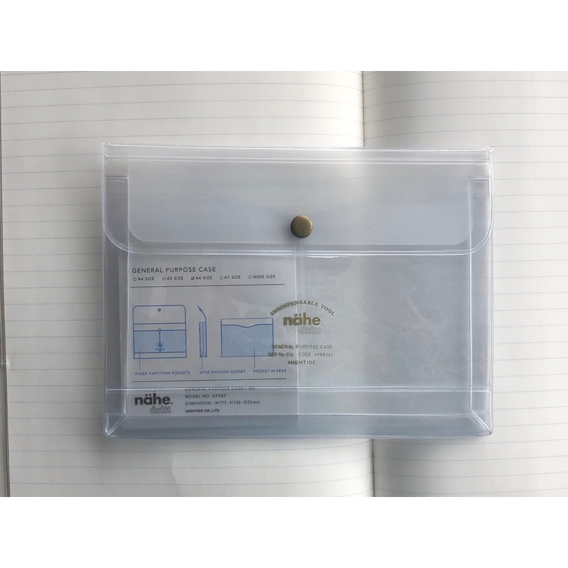 Nhe General Purpose Case – A6 – Clear