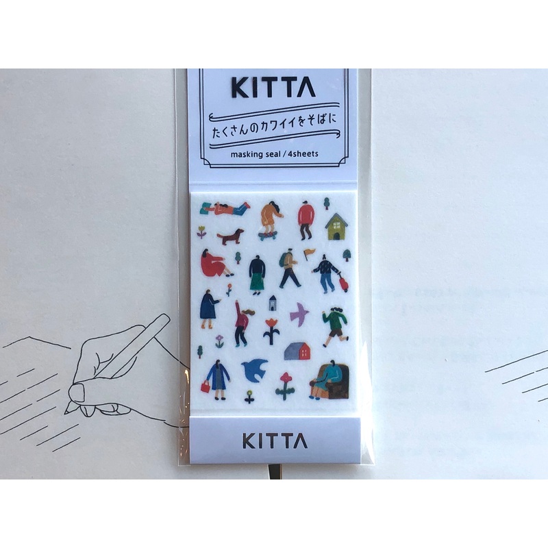Kitta Portable Washi Tape – Icon – Town