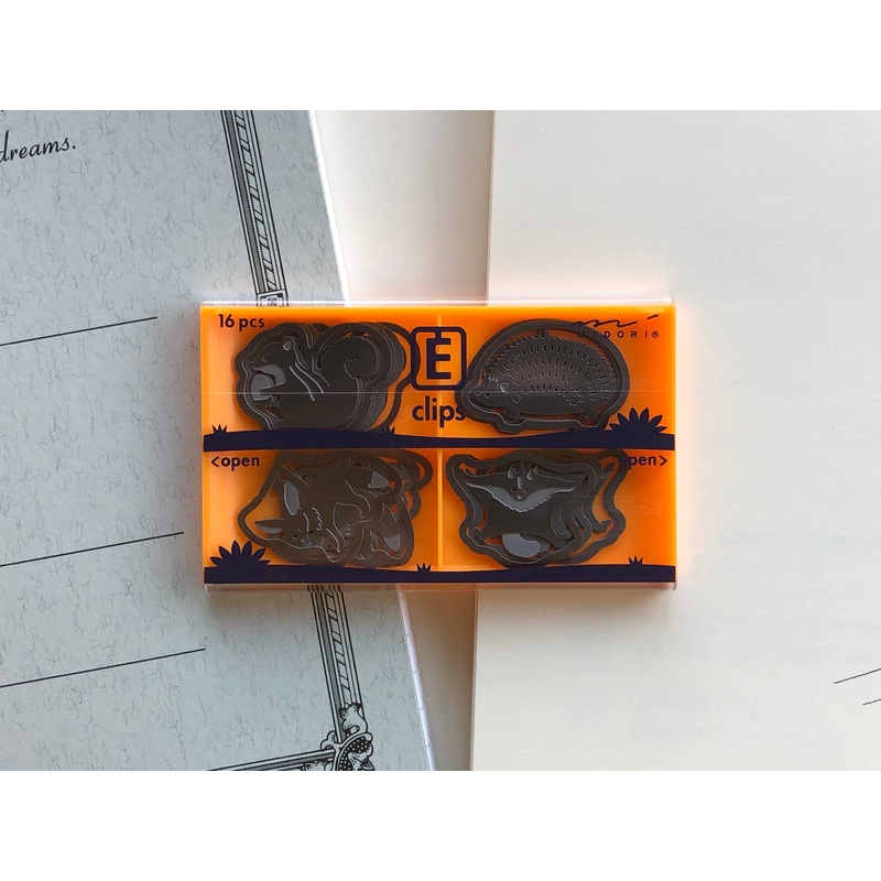 Midori Etching Clip E Clips – Animals
