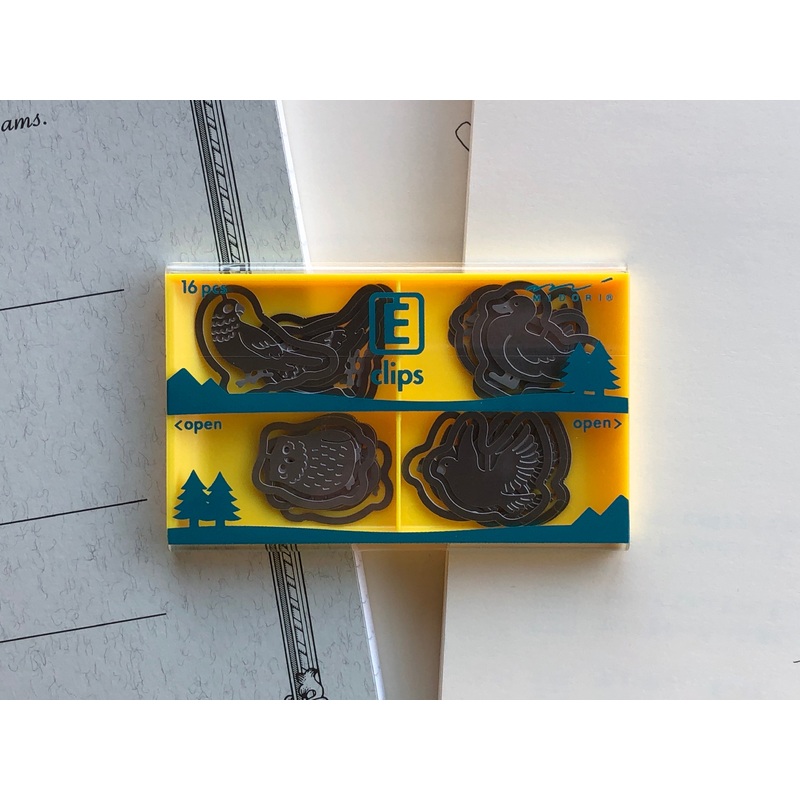 Midori Etching Clip E Clips – Bird