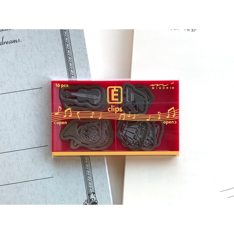 Midori Etching Clip E Clips – Music