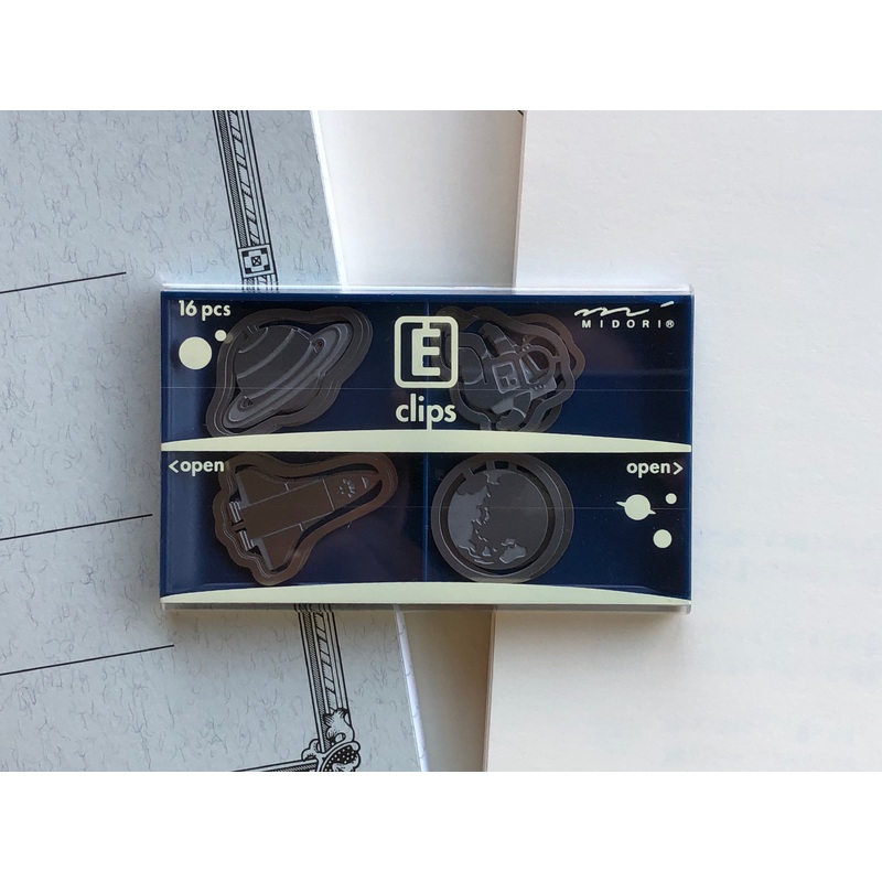 Midori Etching Clip E Clips – Space