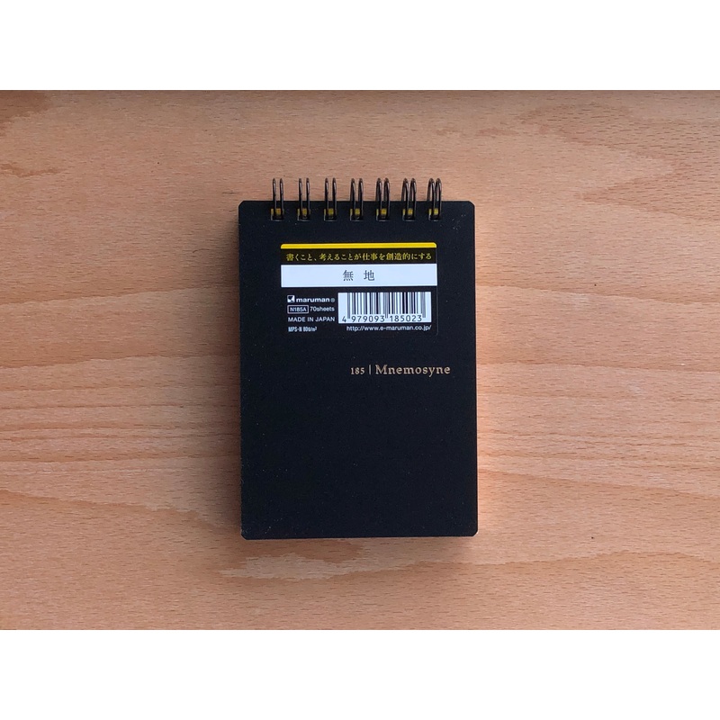 Mnemosyne Memo Notebook – A7 – Blank