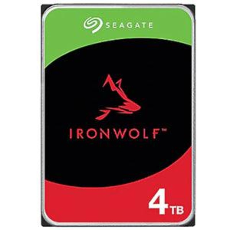 Seagate IronWolf 4TB SATA 3.5″ 5400RPM 256MB NAS HDD 3Yr Wty