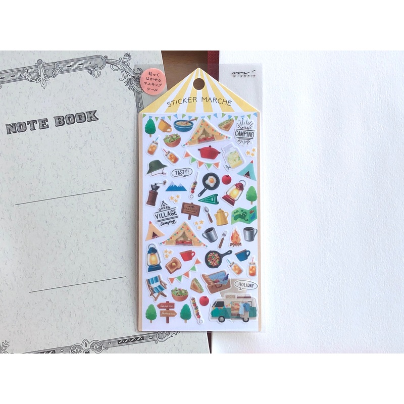 Sticker Marche Camp