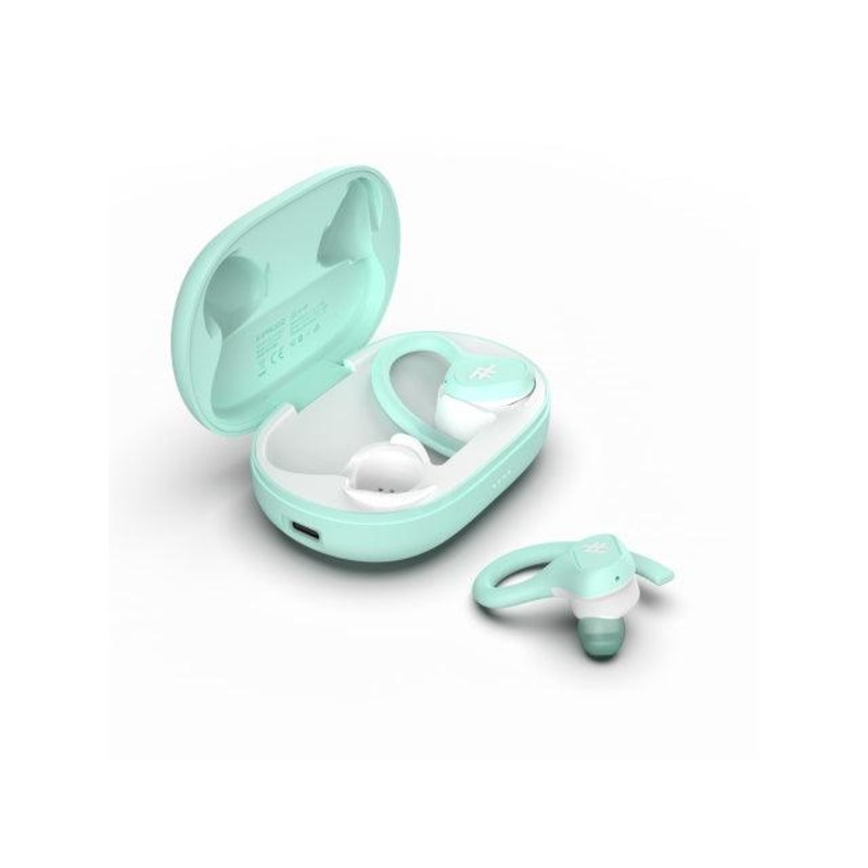 iFrogz Airtime Sport Earbuds – Mint