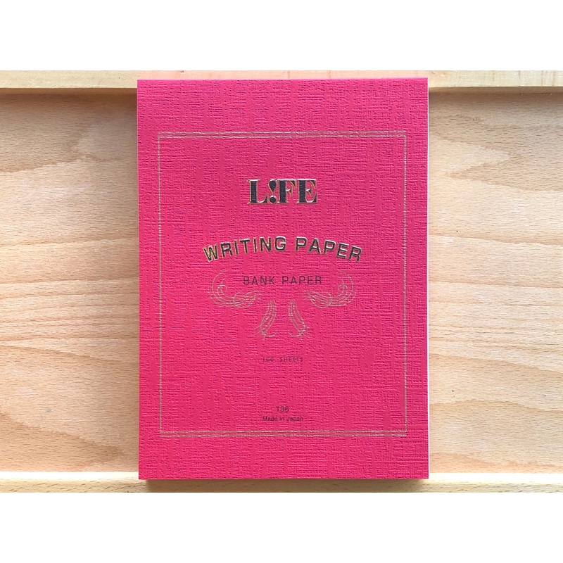 Life Bank Paper Pad – Red