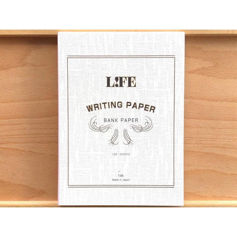 Life Bank Paper Pad – White