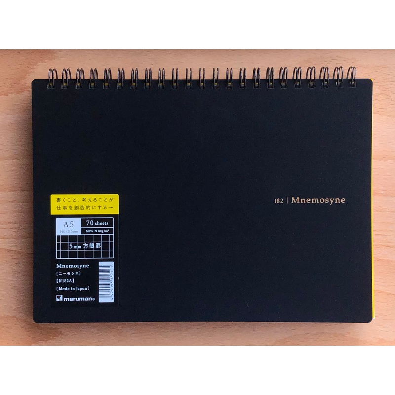 Mnemosyne Notebook – A5 – Grid