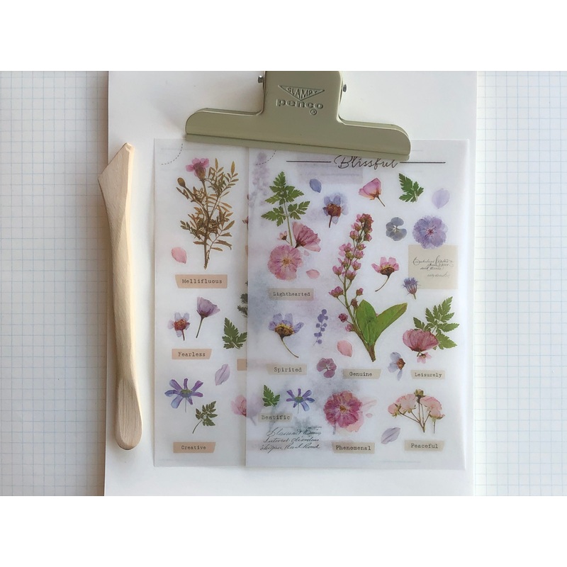 MU Print-On Stickers – Flower Sign – #104