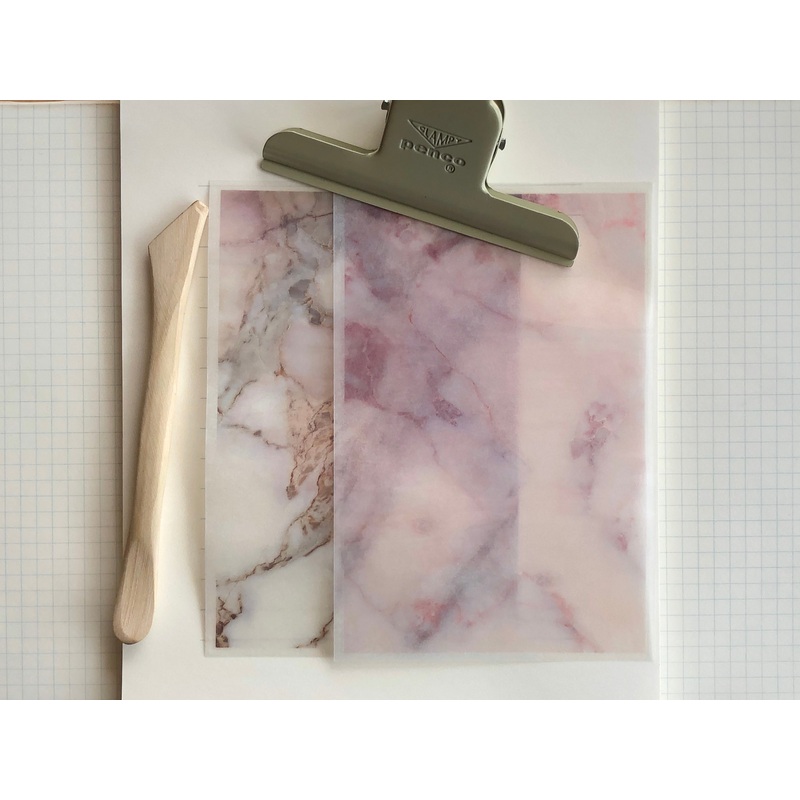 MU Print-On Stickers – Marble – #1