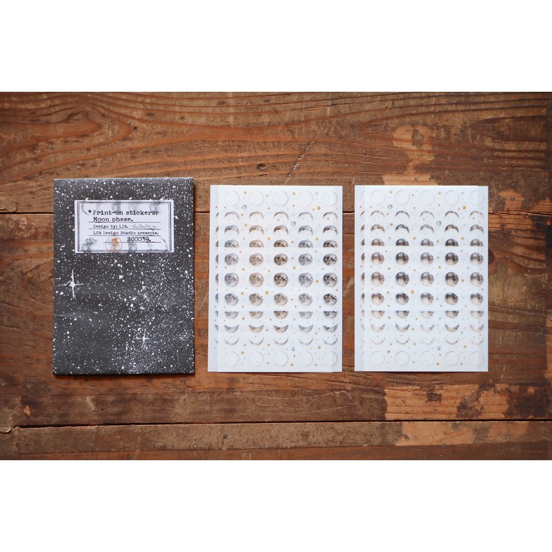 LCN Print-On Stickers – Moon Phase