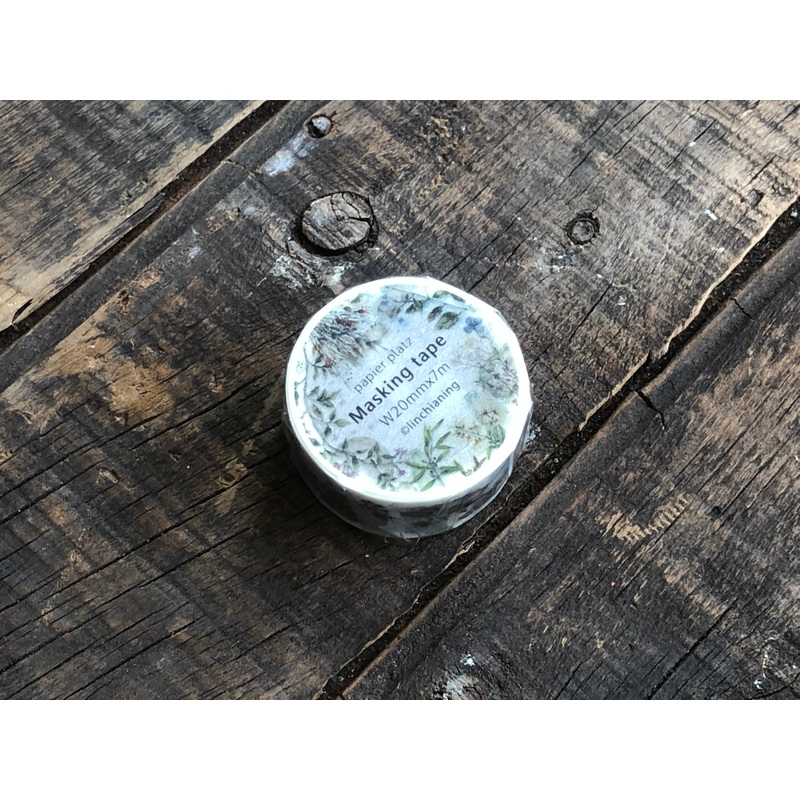 LCN X papier platz Vintage Flower Masking Tape