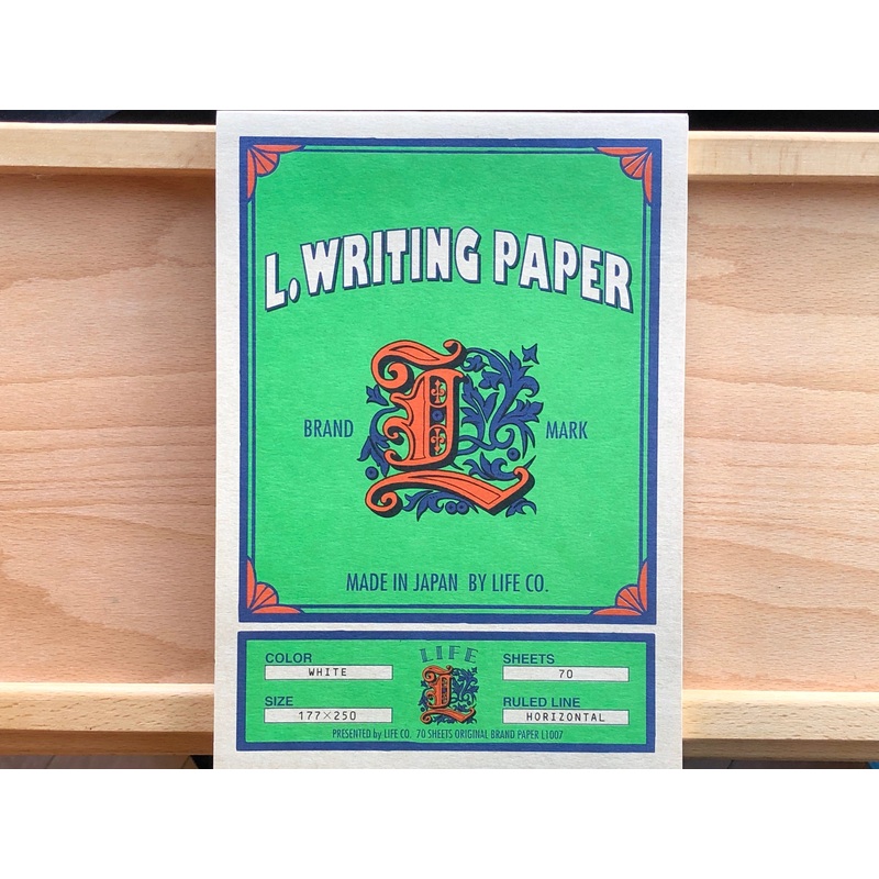 Life Brand Letter Pad – B5 – White Paper