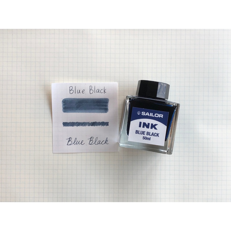 Sailor Jentle Bottle Ink – Blue Black
