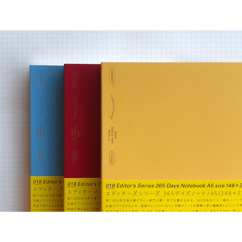 Stalogy Editor’s Series 365Days Notebook – A5 – Colors