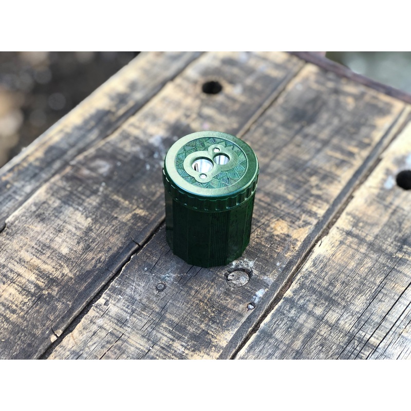 Dux Duroplast Double Pencil Sharpener – Marbled Green