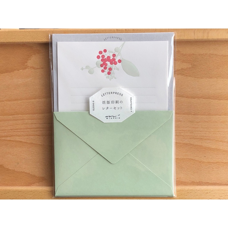Letterpress Letter Set – Holly