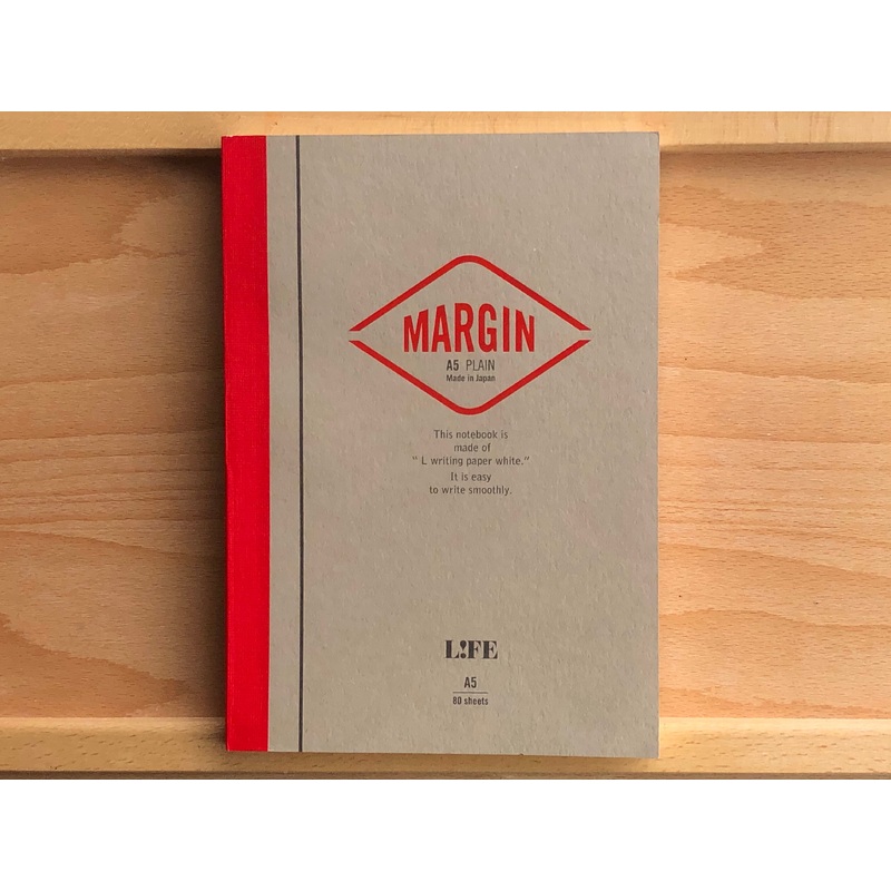 Life Margin Notebook – A5 – Plain