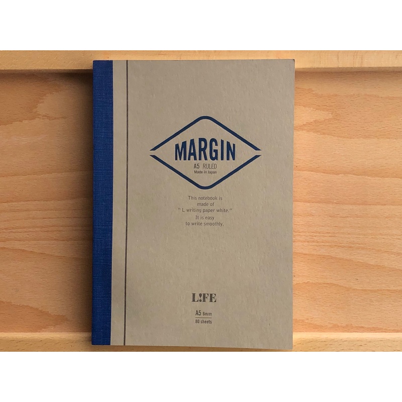 Life Margin Notebook – A5 – Ruled
