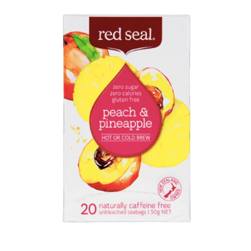 Red Seal Peach & Pineapple Tea Bags 20pk
