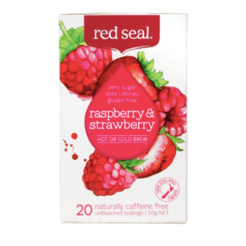 Red Seal Raspberry & Strawberry Tea Bags 20pk