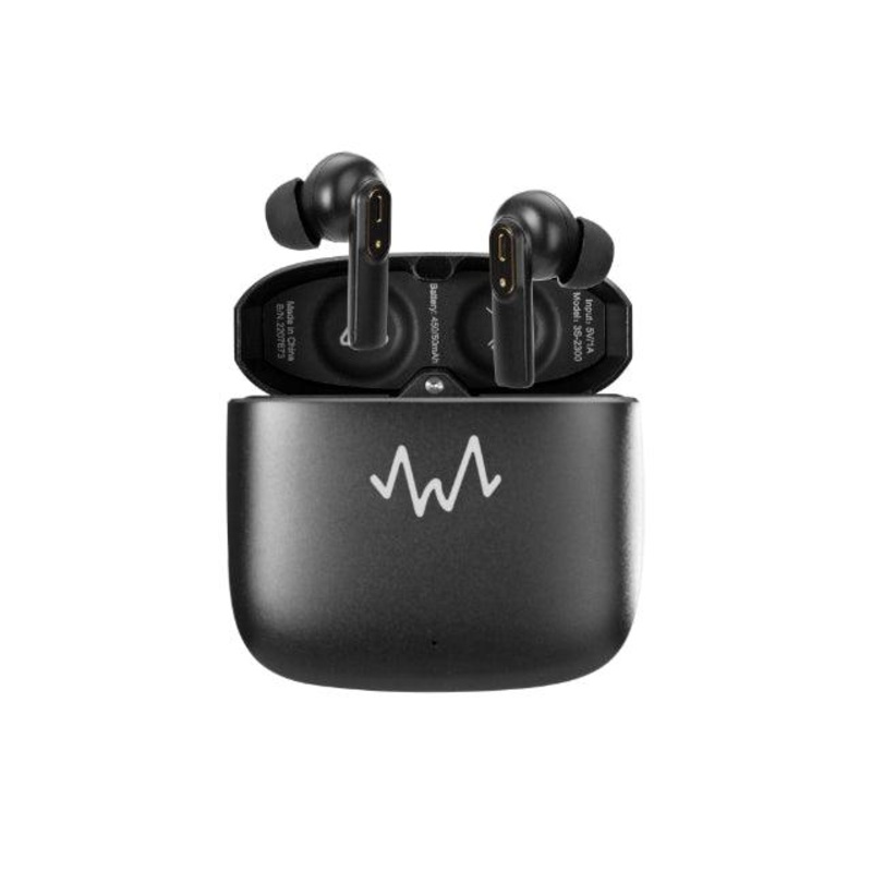 Wave Audio ENC True Wireless Earbuds – Immersive Pro Black