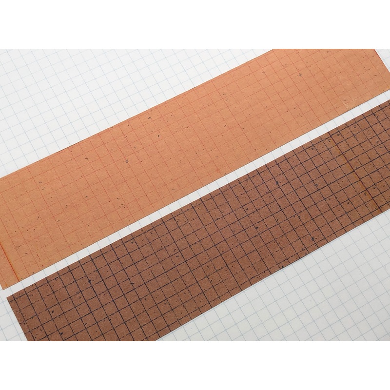 Classiky – Yoko Inoue Grid 45mm Kraft Paper Tape