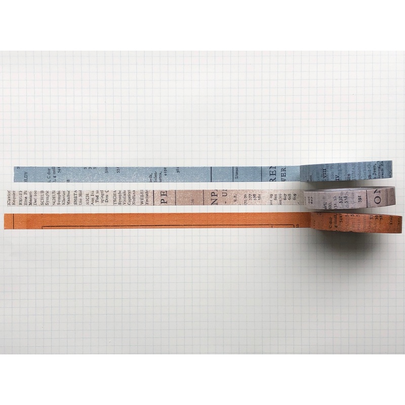 Classiky – Yoko Inoue Old Book 10mm Masking Tape