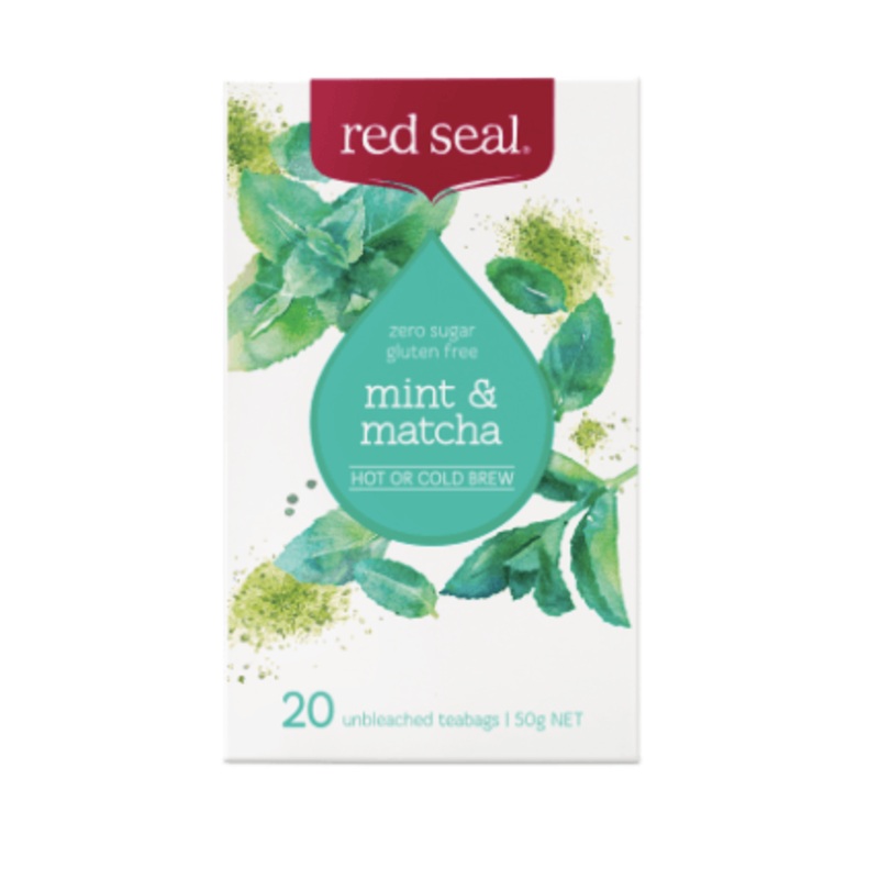 Red Seal Mint & Matcha Tea Bags 20pk