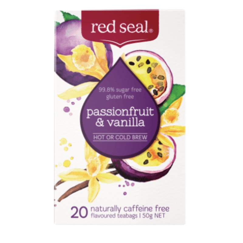 Red Seal Passionfruit & Vanilla Tea Bags 20pk