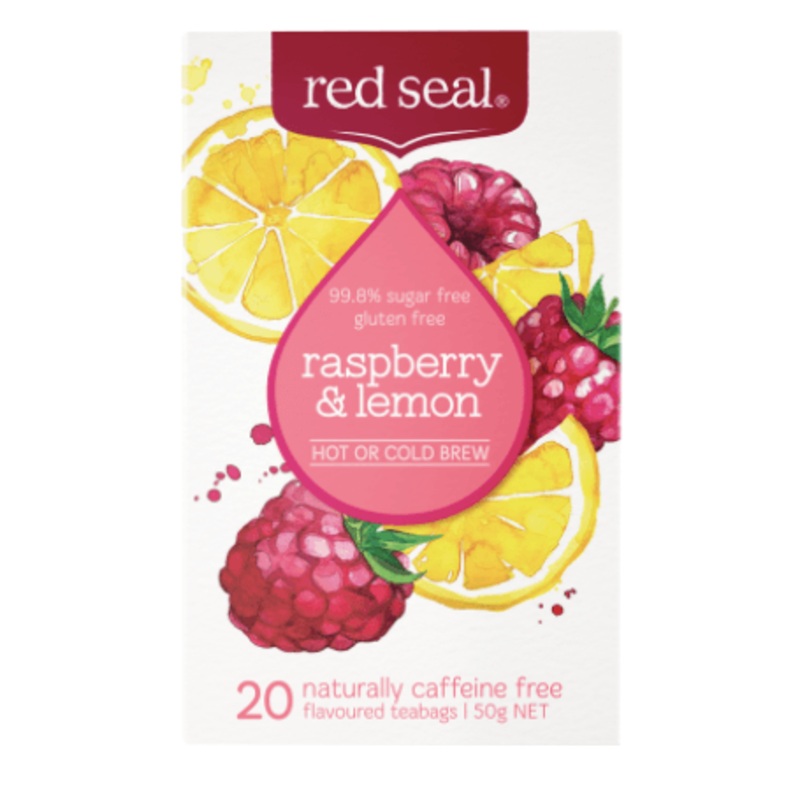 Red Seal Raspberry & Lemon Tea Bags 20pk