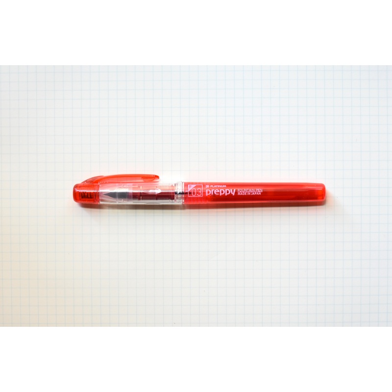 Platinum Preppy Fountain Pen – Red