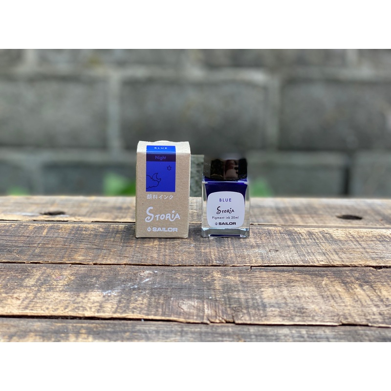 Sailor Storia Pigment Ink – 20mL – Night Blue