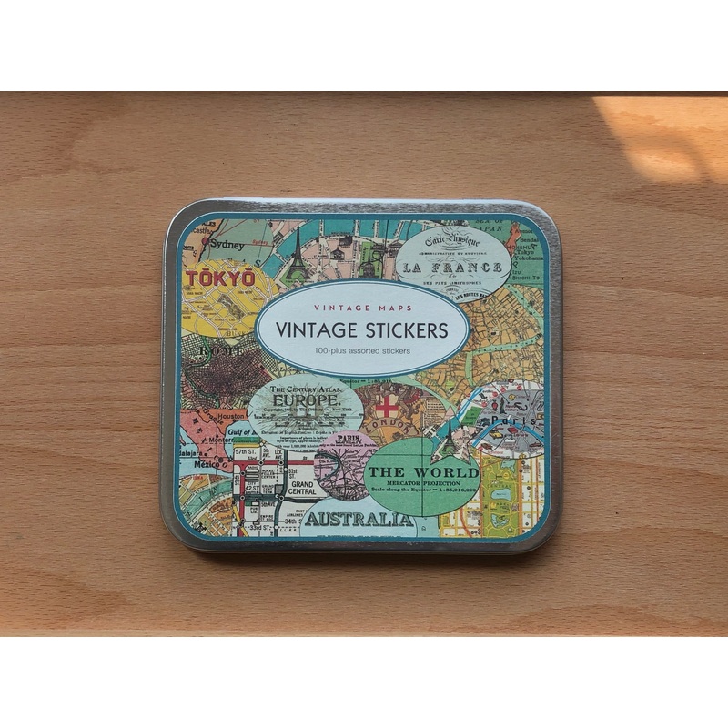Vintage Stickers – Vintage Maps