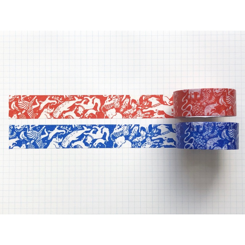 Classiky – Mihani Kobo Friends Masking Tape – Set of 2