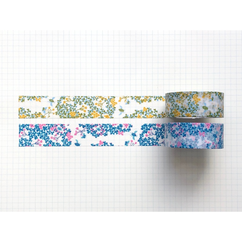 Classiky – Mihani Kobo Wood Sorrel Masking Tape – Set of 2