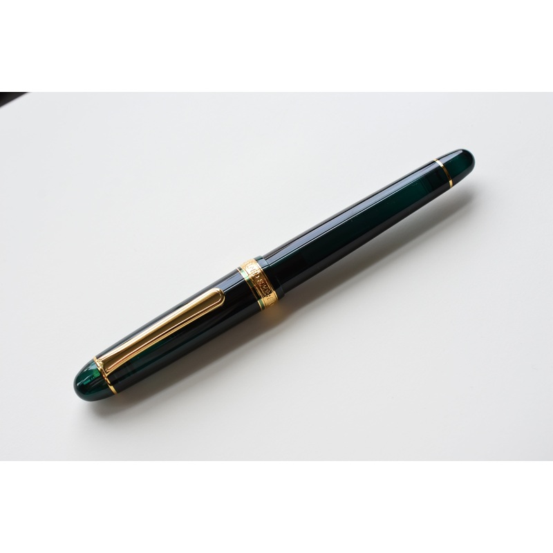 Platinum Century 3776 – Laurel Green – Gold Trim