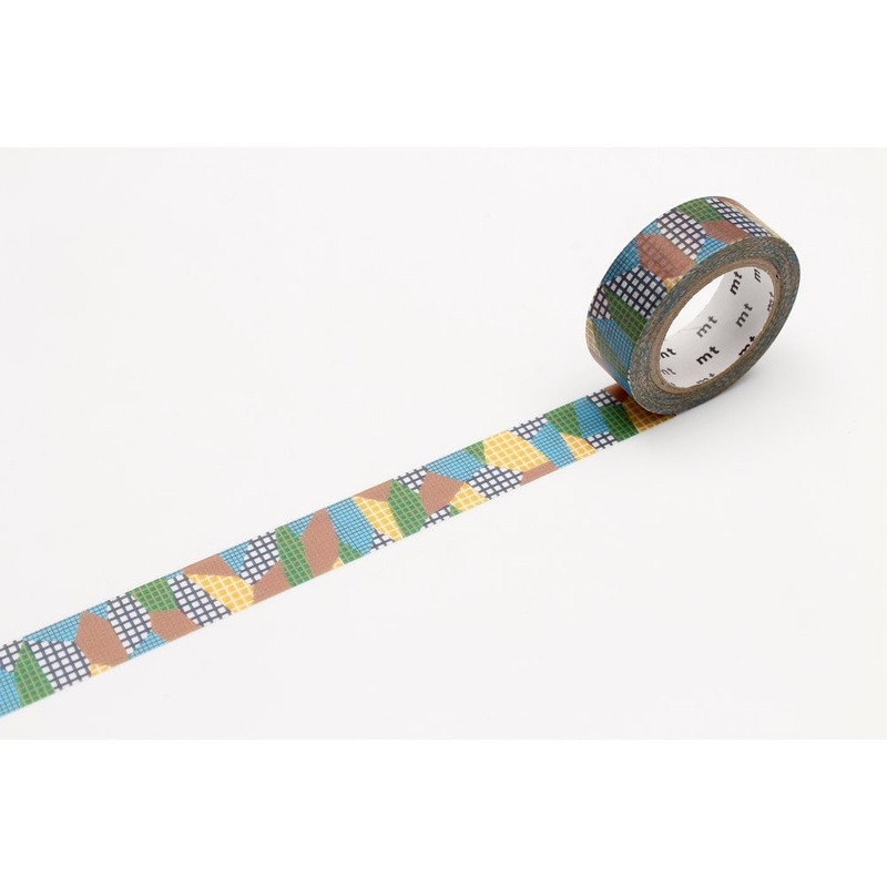 mt Washi Tape – Separate Check Dull Tone