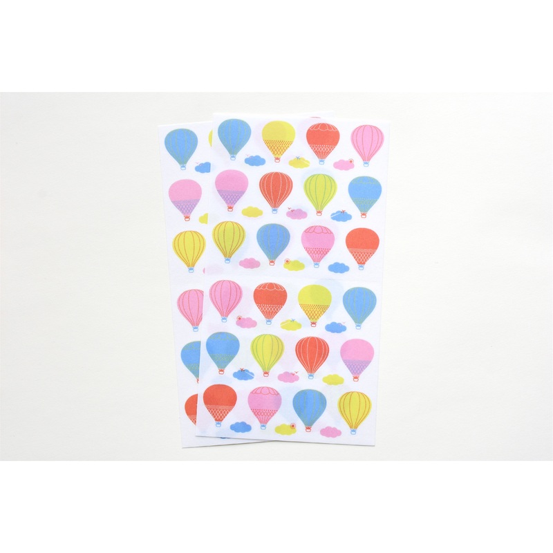Midori Planner Sticker – Semi-Transparent Balloon