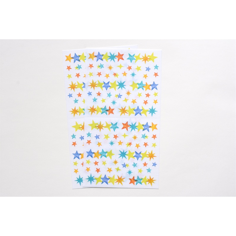 Midori Planner Sticker – Semi-Transparent Star