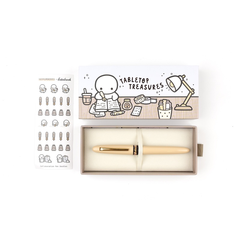 Esterbrook x TheCoffeeMonsterzCo Estie Fountain Pen – Gold Trim – Limited Edition